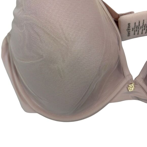ThirdLove Classic Contour Plunge Bra Womens Nude Size 40D Beige - Picture 3 of 6